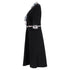 Women's Erdem Gilliam Floral-print Dress In Black Viscose