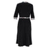 Women's Erdem Gilliam Floral-print Dress In Black Viscose
