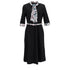 Women's Erdem Gilliam Floral-print Dress In Black Viscose