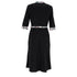 Women's Erdem Gilliam Floral-print Dress In Black Viscose