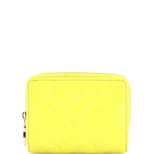 Coussin Lou Wallet Monogram Embossed Lambskin
