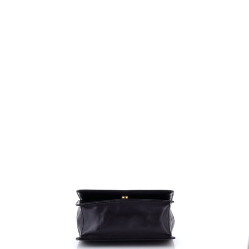 Chain Flap Bag Vernice Saffiano Leather Small