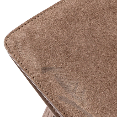 Faye Shoulder Bag Python and Suede Medium