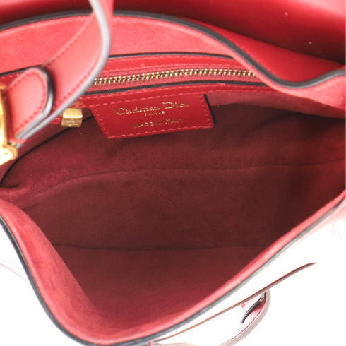 Saddle Handbag Leather Medium