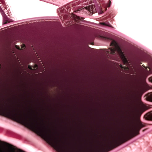 Sac de Jour NM Bag Crocodile Embossed Leather Nano