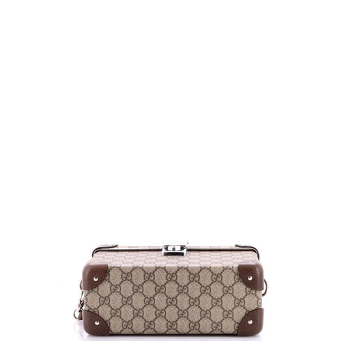 Bamboo Globe-Trotter Vanity Case GG Coated Canvas