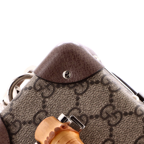 Bamboo Globe-Trotter Vanity Case GG Coated Canvas