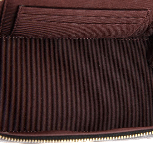 Classic Vanity Case with Chain Quilted Caviar Small