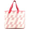 Cabas H en Biais Tote Canvas with Leather 40