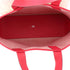 Cabas H en Biais Tote Canvas with Leather 40