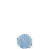 Pearl Crush Round Clutch with Chain Quilted Denim