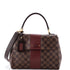 Bond Street Handbag Damier with Leather MM