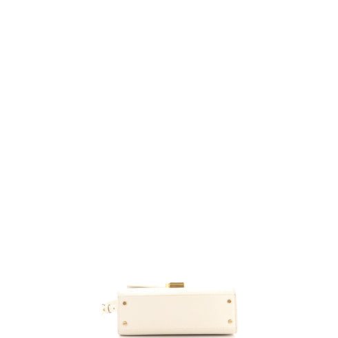Cassandra Top Handle Bag Leather Mini