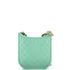 CC Front Pocket Chain Hobo Quilted Lambskin Small