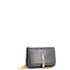 Classic Monogram Tassel Crossbody Bag Crocodile Embossed Leather Small