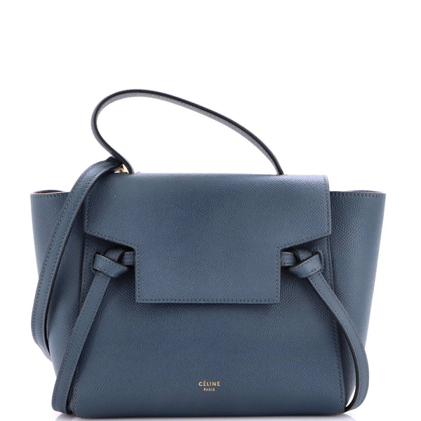 Belt Bag Textured Leather Nano