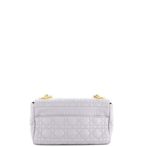 Caro Bag Cannage Quilt Calfskin New Medium