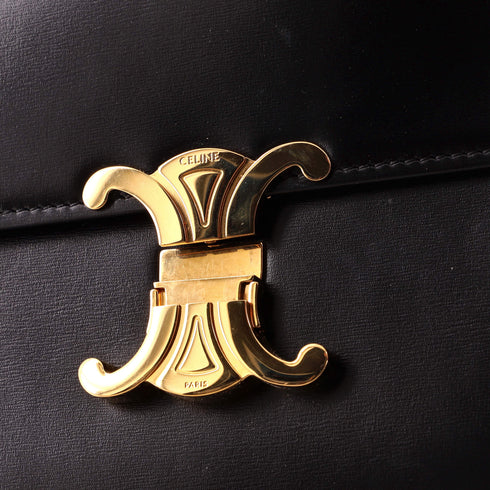 Triomphe Shoulder Bag Smooth Calfskin Medium