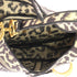 Saddle Handbag Mizza Embroidered Canvas Medium