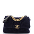 19 Flap Bag Quilted Tweed Large