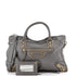 City Classic Metallic Edge Bag Leather Medium