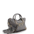 City Classic Metallic Edge Bag Leather Medium