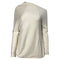 Women's The Row Off The Shoulder Sweater in Cream Cotton