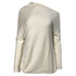 Women's The Row Off The Shoulder Sweater in Cream Cotton