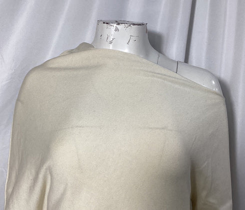 Women's The Row Off The Shoulder Sweater in Cream Cotton