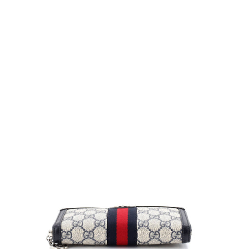 Ophidia Zip Around Wallet GG Coated Canvas