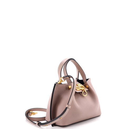 VLogo Escape Tote Leather Small