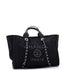Deauville Tote Pearl Embellished Canvas Medium