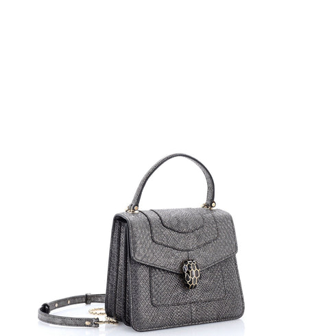 Serpenti Forever Top Handle Bag Karung Small