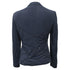 Women's Moschino Wed-Detail Single-Breasted Blazer in Navy Blue Wool