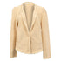Women's Iro Rosia Tweed Knit Jacket in Beige Cotton