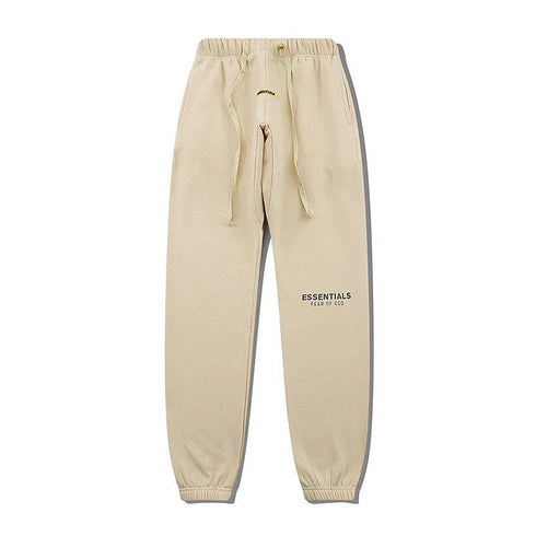 FW21 Reflective Font Hoodie / Pants / Set - Beige
