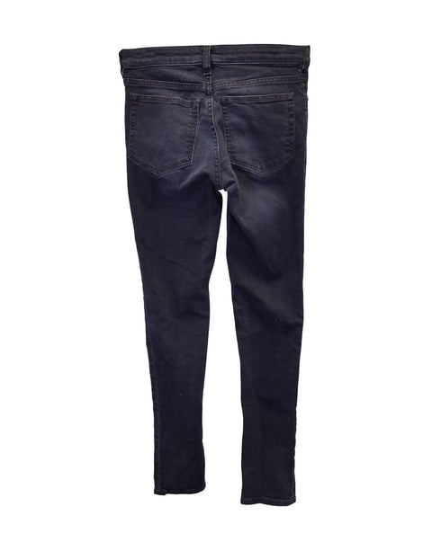 Women's Acne Studios Slim-Fit Denim Jeans in Navy Blue Cotton