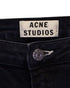 Women's Acne Studios Slim-Fit Denim Jeans in Navy Blue Cotton