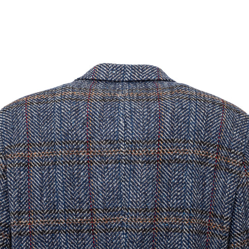 Men's Etro Checkered Wool Coat - '20s