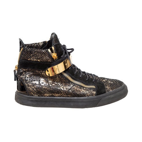 Men's Giuseppe Zanotti Printed Snakeskin Sneakers - '10s