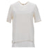 Women's Etro Short Sleeve Blouse in White Silk