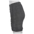 Women's Iro Brendal Draped Metallic Knit Mini Skirt in Silver Polyester