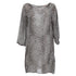 Women's Ba&Sh Leopard Print Mini Dress in Brown Viscose