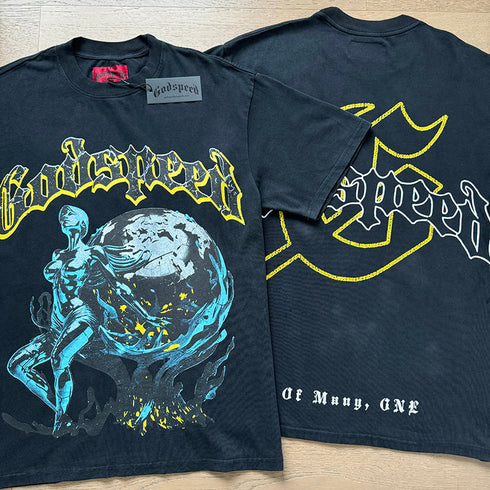 Godspeed T-shirts Retro Fantasy Pattern