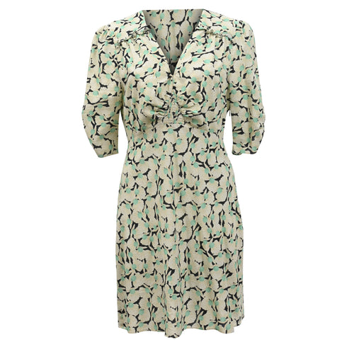 Women's Rixo Enya Pearl Printed Mini Dress in Multicolor Cotton