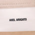 Women's Axel Arigato Typo Collared Sweater in Nude Cotton