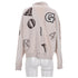 Women's Axel Arigato Typo Collared Sweater in Nude Cotton