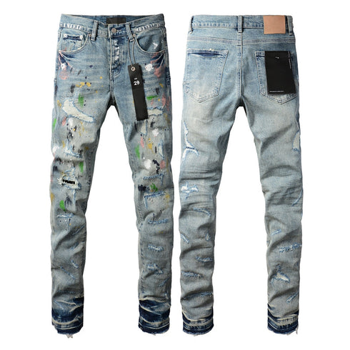 PURPLE Fashion Jeans 9072