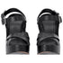 Women's Jil Sander Ankle Strap Platform Sandals in Black Leather