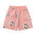 Denim Tears Shorts Yellow flower woven